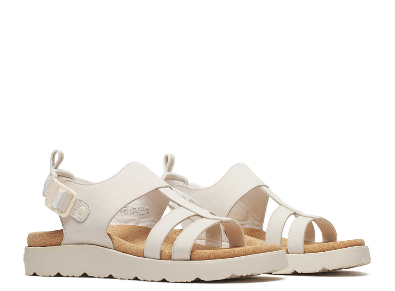 メアリ Merrell Women's Fleur Backstrap - Chalk | Walk in the Woods Mount Dora