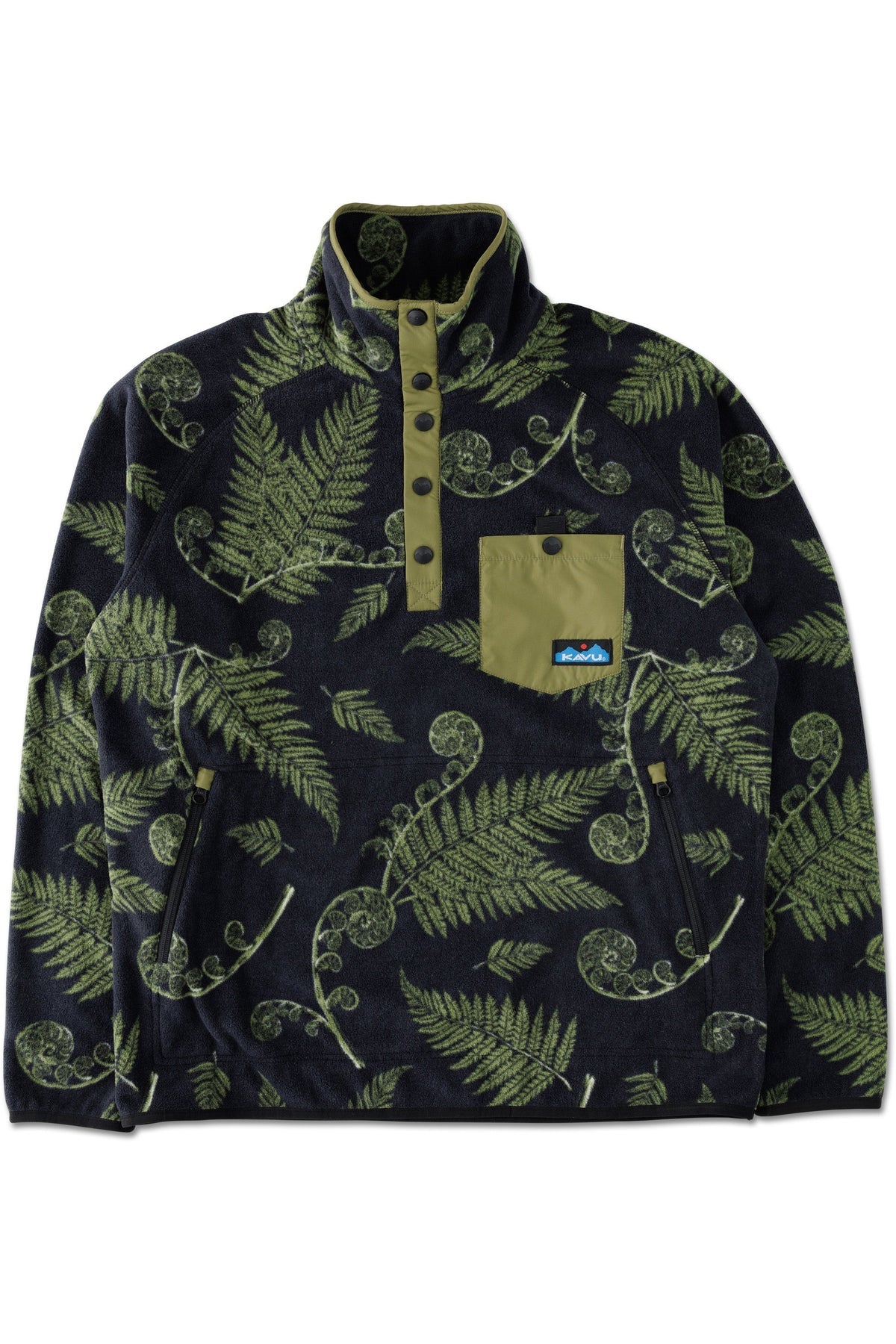 Kavu Teannaway Fleece Pullover - Fiddlehead | Walk in the Woods